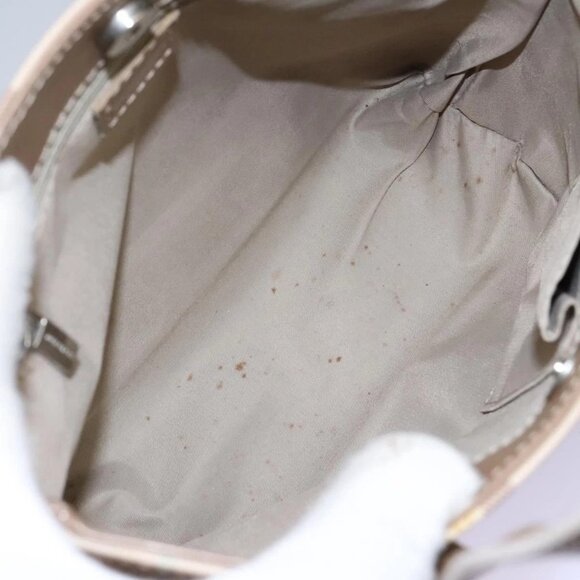 BURBERRY Nova Check Hand Bag PVC Pink Auth 114504 - Picture 10 of 16